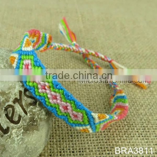 Adjustable Braided Jade Cord Devil's Red Eye Bracelet