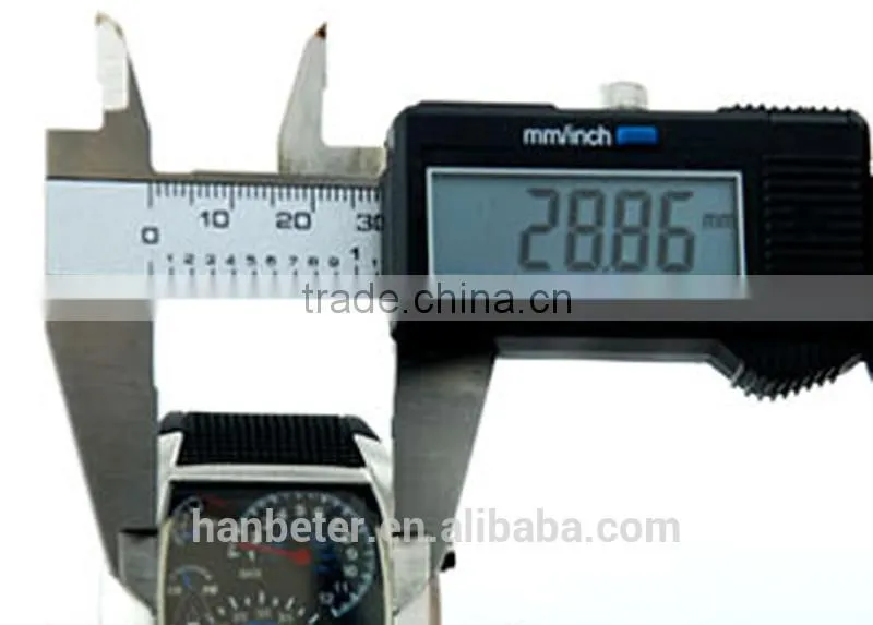 Top Quality ,Fast Production time for led watch sport stainless steel back