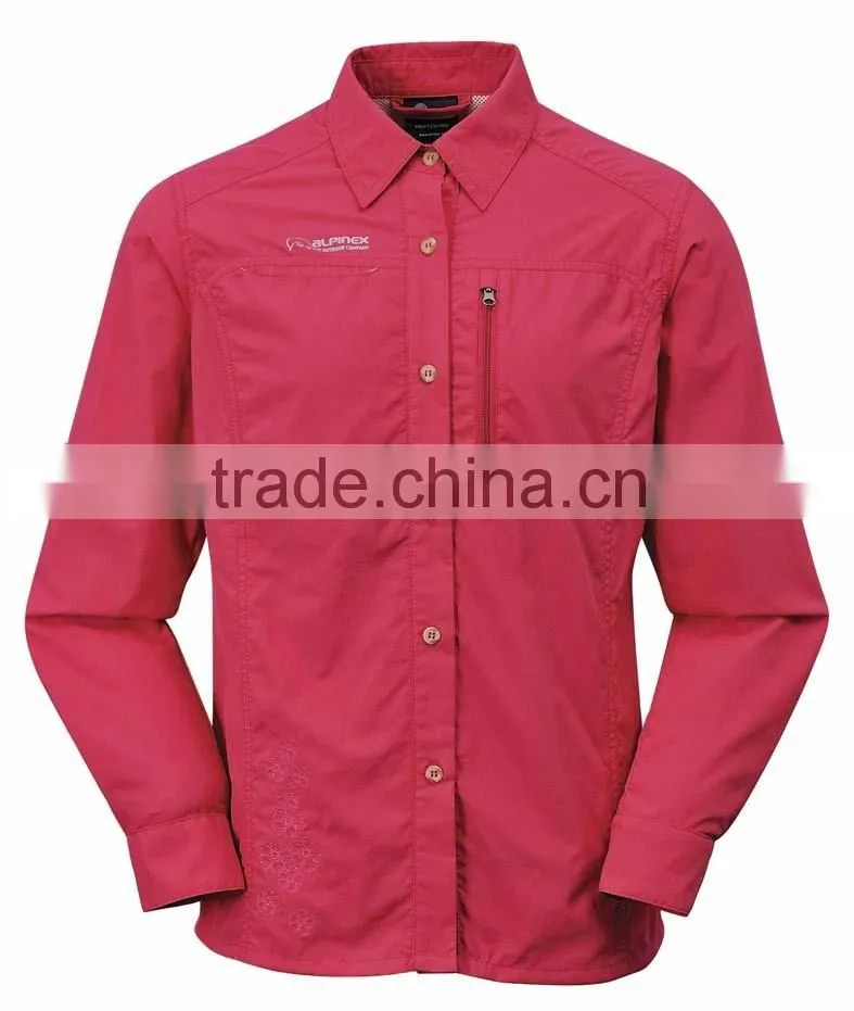 moisture-wicking fast dry shirt for camping, hiking , sportwear activewear