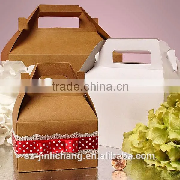 unique pretty small mail paper kraft corrugated box