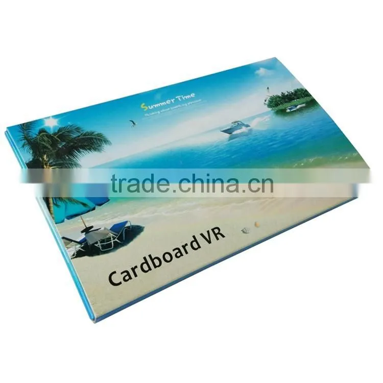 New Google cardboard V 2.0 and V1.0 Custom printing any colors 3d Glasses Virtual Reality Glasses Google Vr Gift with Lens