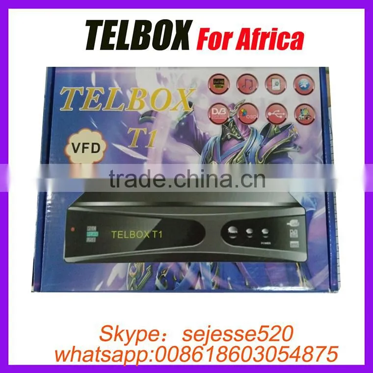 New arrivalStocks for 2015 newest telbox t1 full hd gprs decoder for Africa TELBOX T1