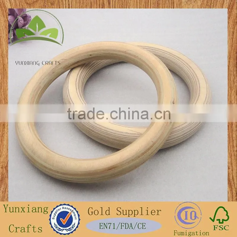 wooden flying rings&the swinging ring for Gymnastics