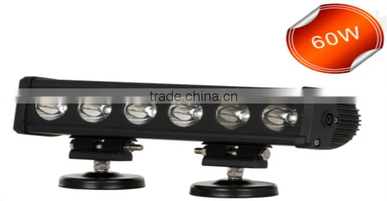 60W 12inch Led Light Bar for car and truck