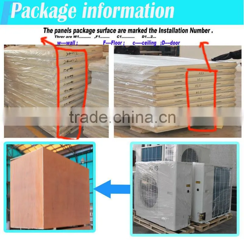 modular cold room freezer (Minus 5 centigrade adjustable)