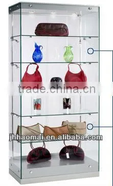 spot lighted Display Case