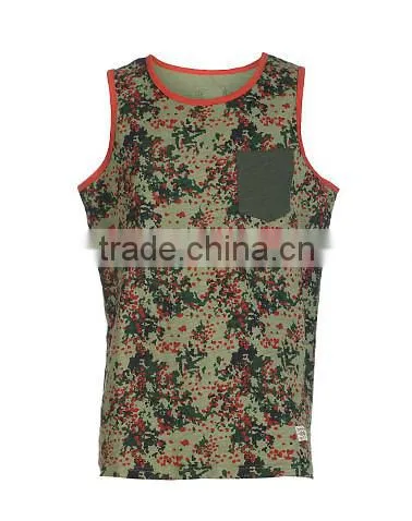 Sublimated tank top for men