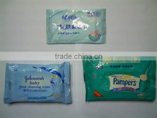 Factory Price Automatic Wet Wipe, Wet Tissue Packing/ Wrapping Machine/ Horizontal Flow Packaging machine