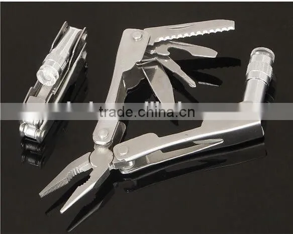 OEM combination pliers with LED flashlight
