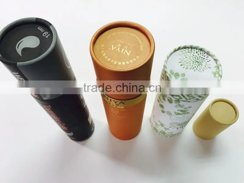 Different style of fancy paper tube