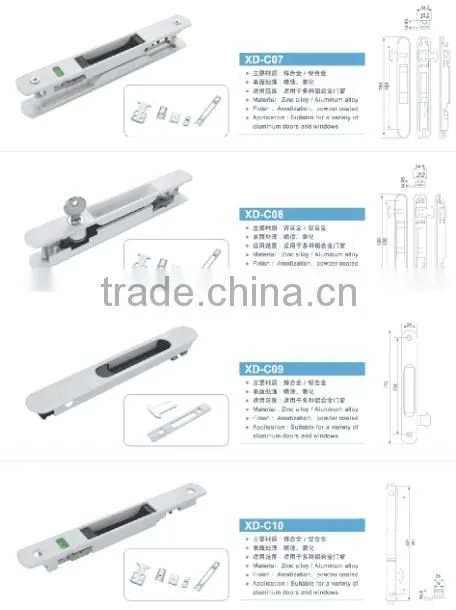 Wholesale aluminum window accessories door and window lock