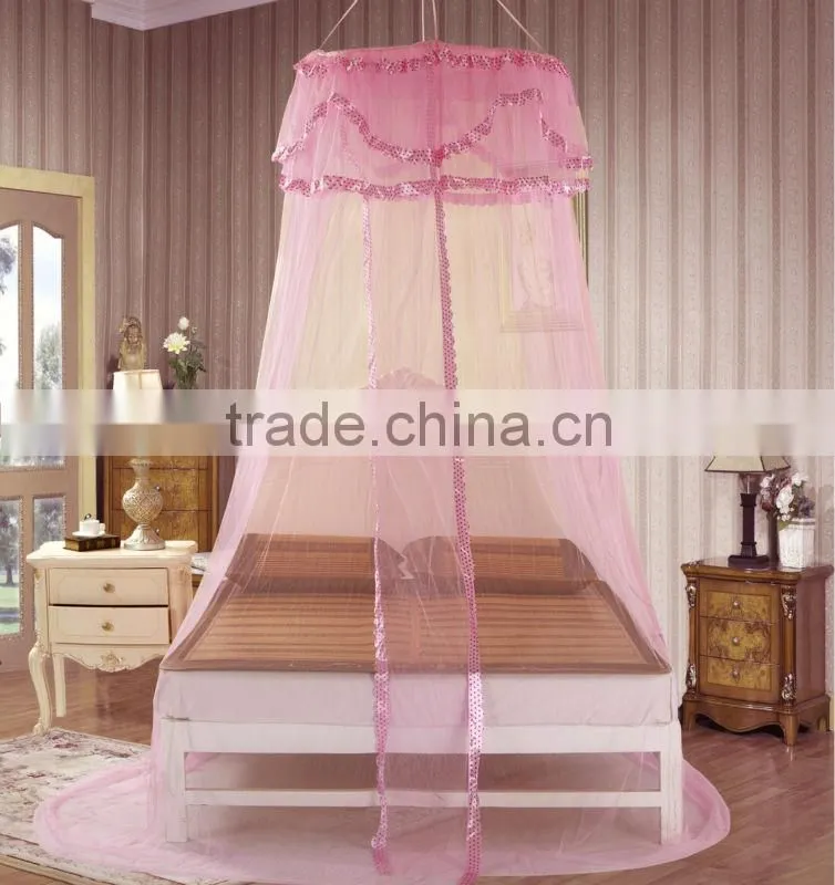 hot!Purple Bed Canopy/princess mosquite net/ new design