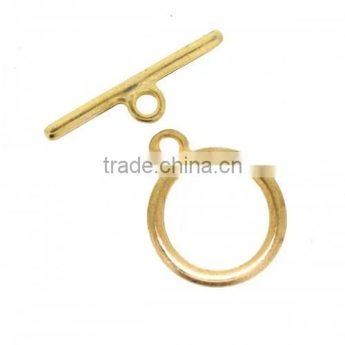 chinese factory wholesale gold toggle clasp