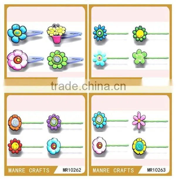 2015 animals ribbon hair clips and best sale for children