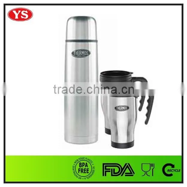 Customized 350 ml pretty vacuum coffee thermos flask