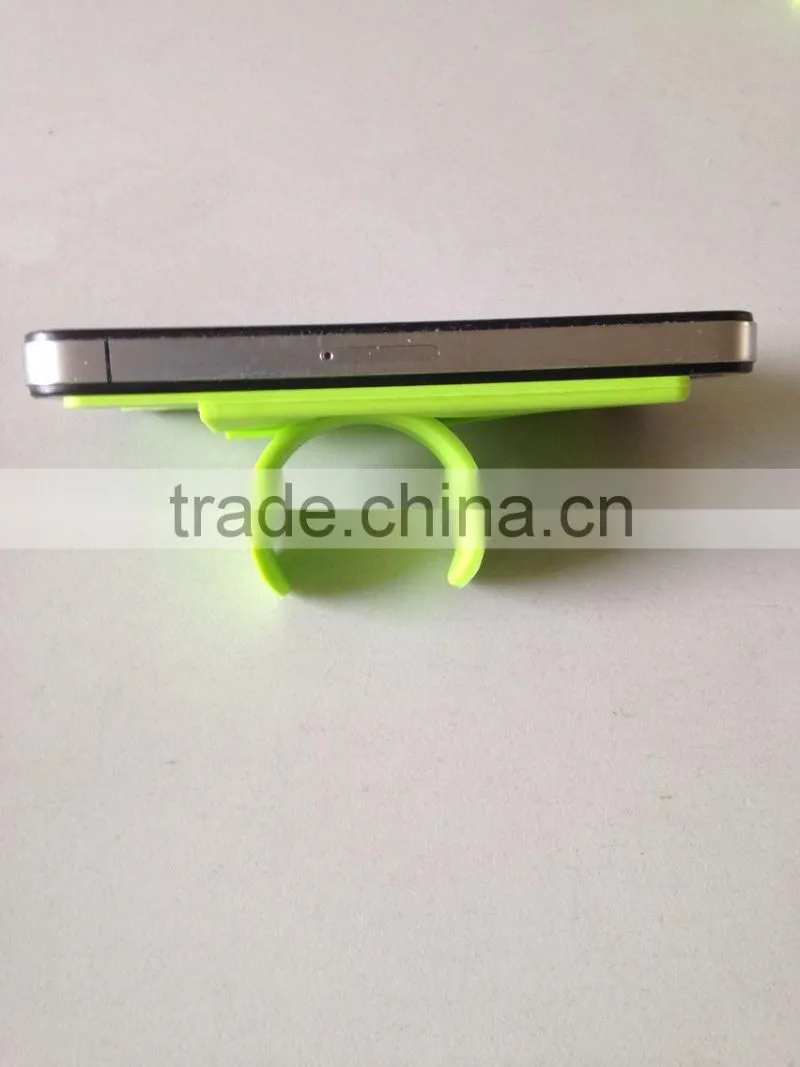 Brand printing sticky id card pocket holder for mobile phone