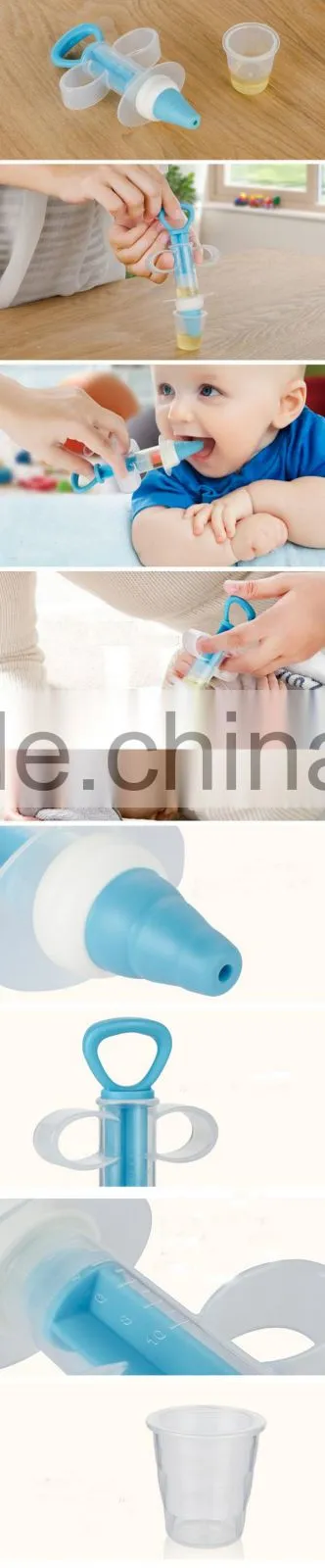Factory direct cheap food grade baby medicine feeder
