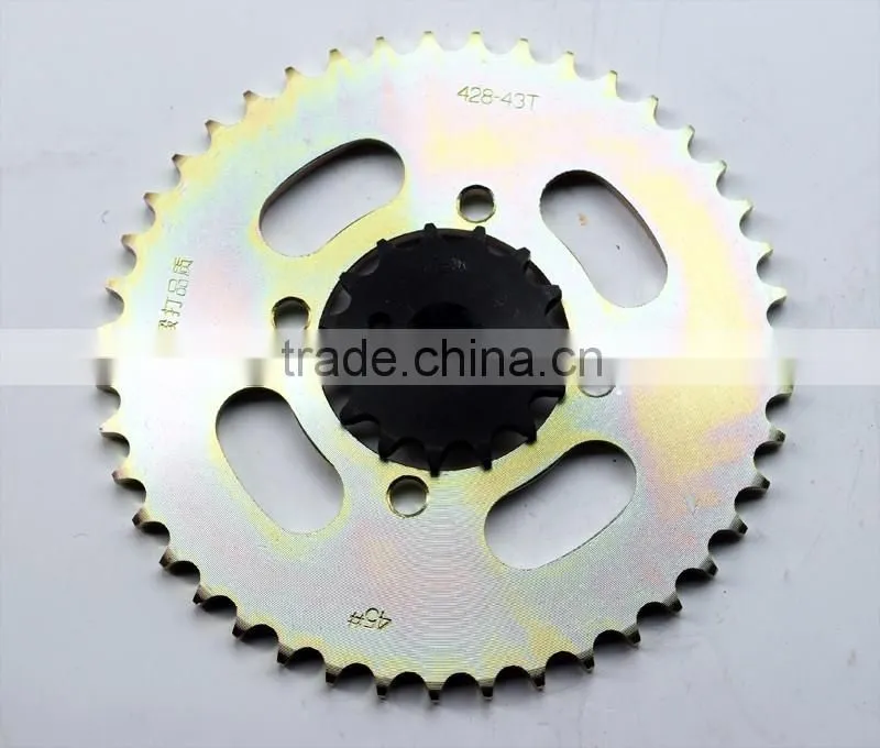JD100 428 43T Motorcycle Sprocket