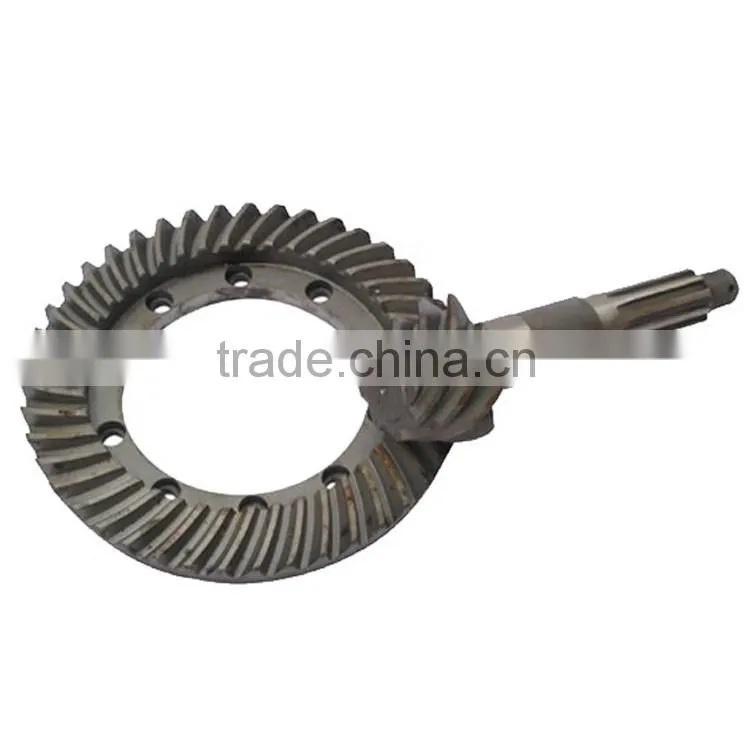 High torque low noise bevel gear engine