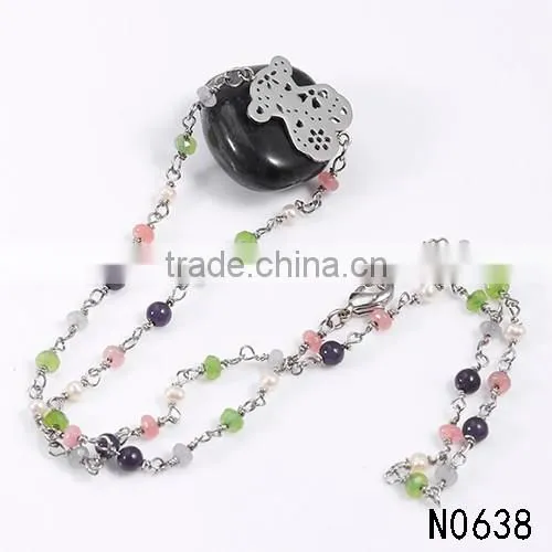 New modern model vogue bear pendant silver chain fascinating necklace