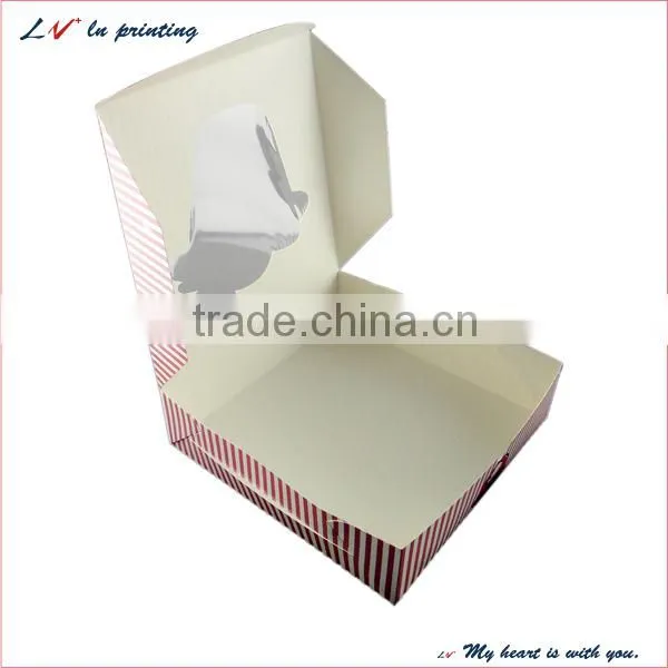 custom clear standard cupcake boxes, cheap cupcake boxes