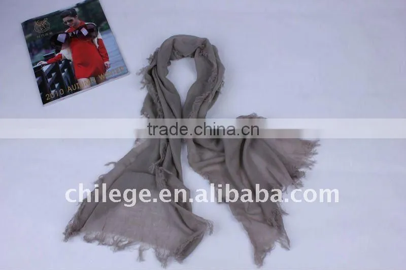 solid color scarf