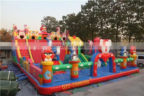Inflatable castle with slide/adult bouncy castle inflatable