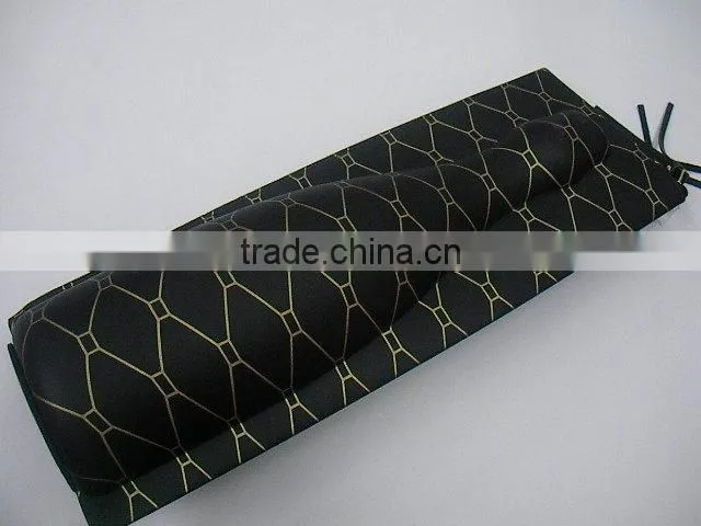 Fashion PU leather cheap shape eva shampane bottle pu bag