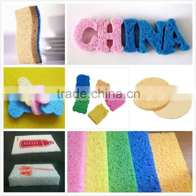 2014 Top Seller Natural Cellulose Sponge Block