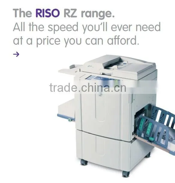 50% new used risograph duplicator machine