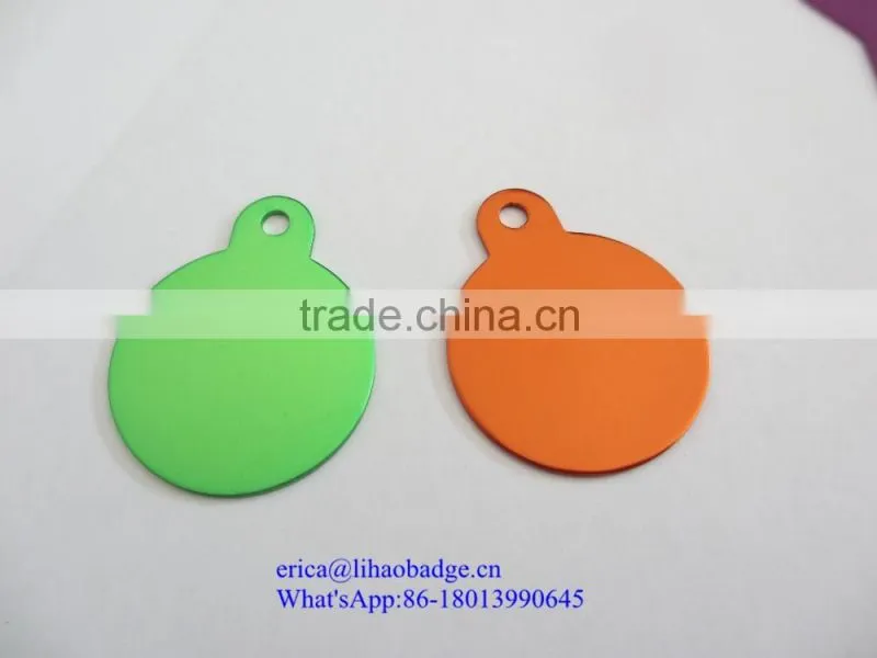 Hot sell ! Printed stainless steel dog tag with clear epoxy