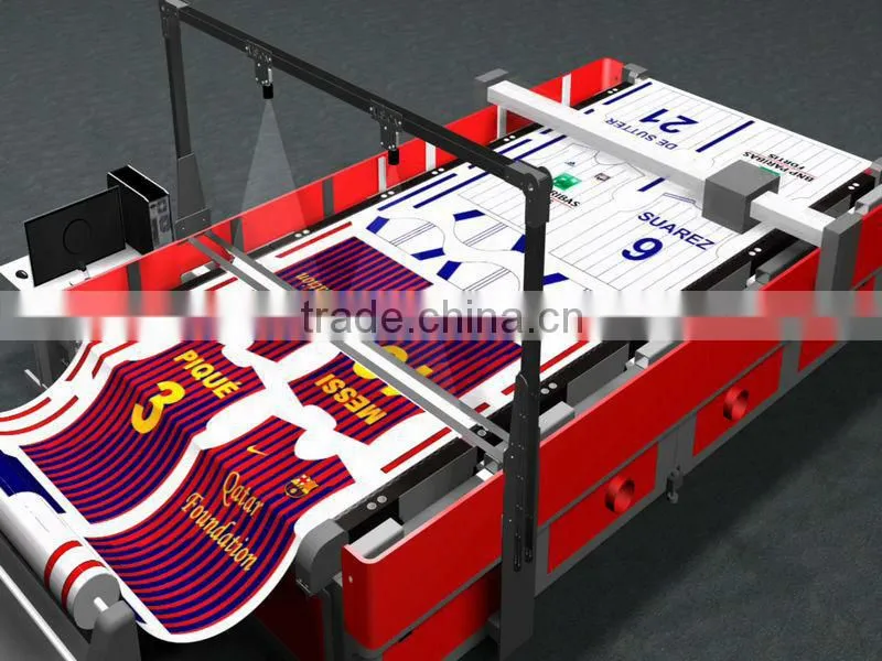 Printed Fabric Laser Cutting Machine with Vision System