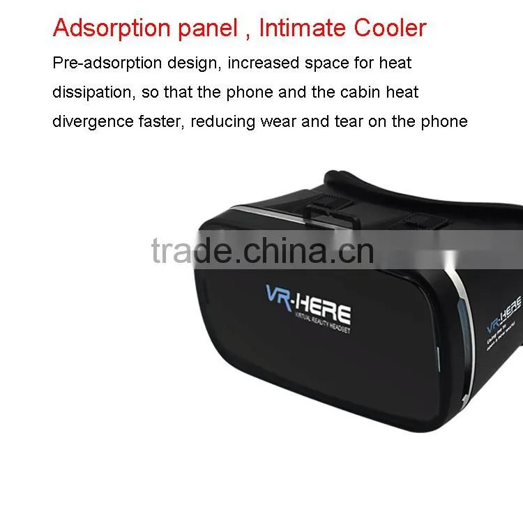 Simple Cheap 3D VR Glasses Virtual Reality Video Games Glasses for Smart Phones