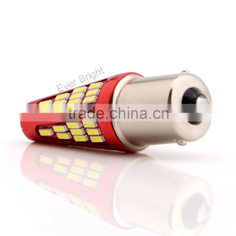BA15S P21W 1156 LED 4014 48SMD lens Car Auto Tail Side Indicator Light Lamp Reverse Brake Light Bulb12V DC, auto led light