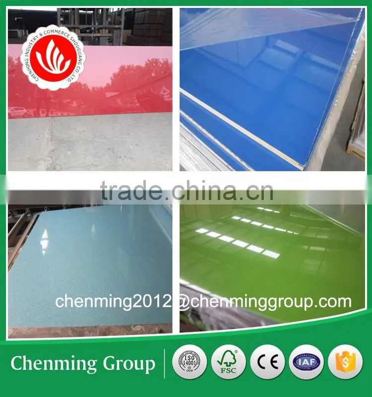 High gloss mdf UV