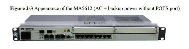 HUAWEI MA5612/MA5612A GPON EPON TDM FTTB FTTC E81A board ONT