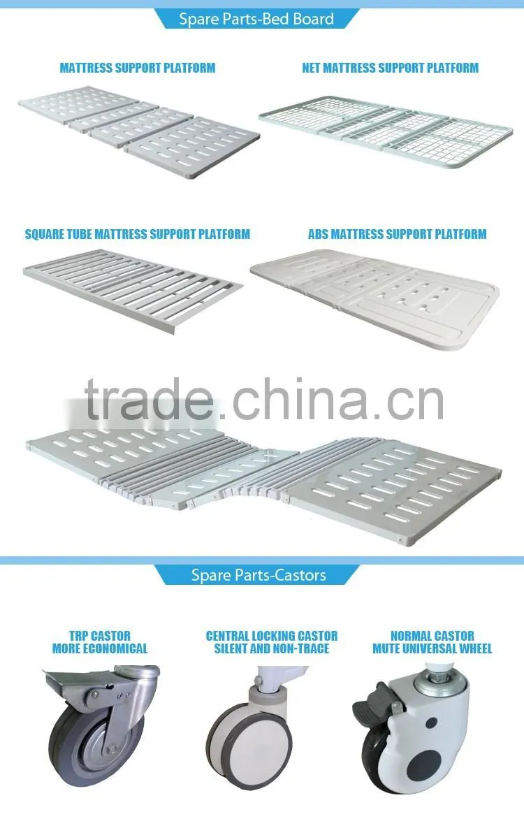 Manual crank medical hospital bed cheap