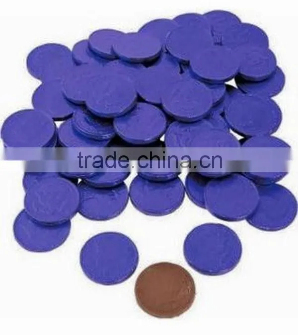 halal dark compound EURO golden coin chocolate