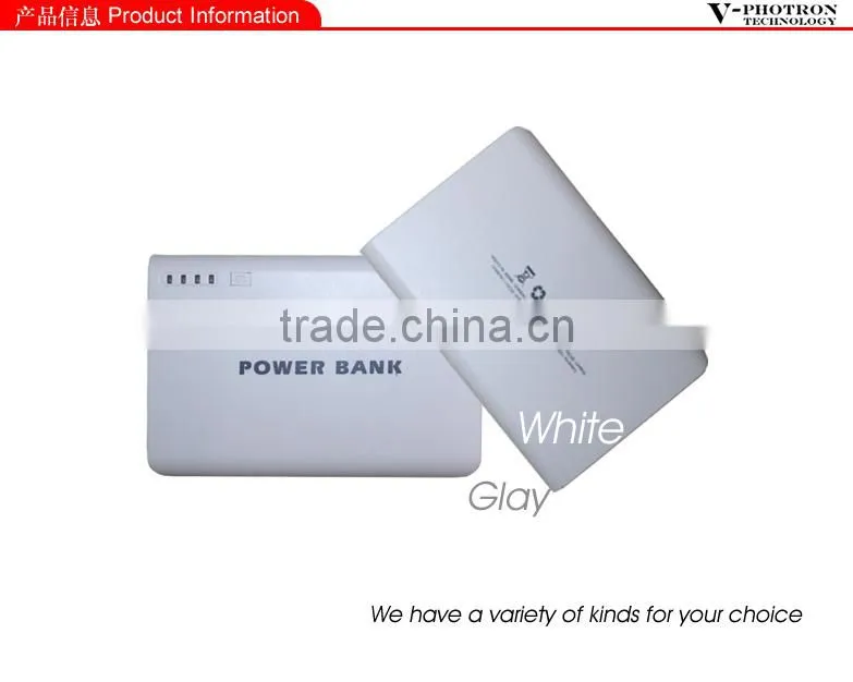 2014 New products high quality power bank 10400mah for all mobile phone