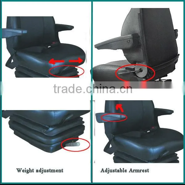 PVC or fabric cover boat suspension seat(YS15)