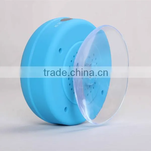 Waterproof Suction Cup Style Mini Wireless Bluetooth Speaker