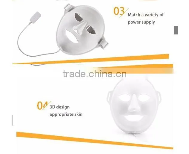 EYCO 7 colors Led mask 2016 new product photo rejuvenation light therapy red light skin rejuvenation therapy