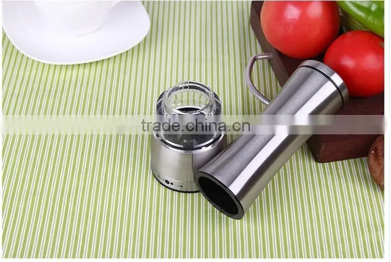 Stainless Steel Pepper Mill Salt and pepper mill glass pepper mill