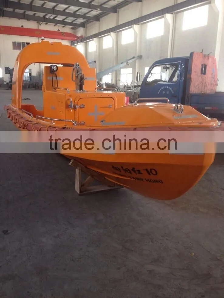 High quality hotsell open type enclose type free fall lifeboat