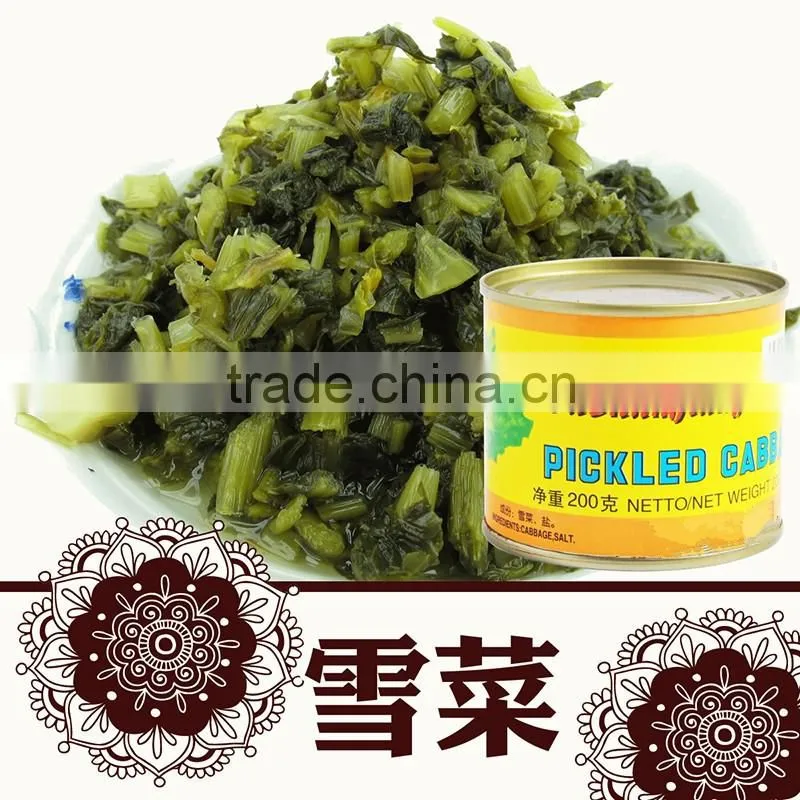 canned pickled cabbage