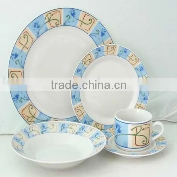 procelain ware dinner set