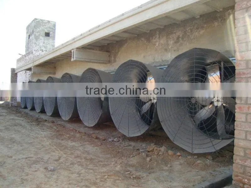 Exhaust fan for broiler equipment/ butterfly cone fan