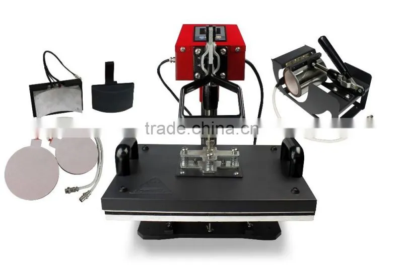 excellent quality 5in1 tshirt combo heat press machine