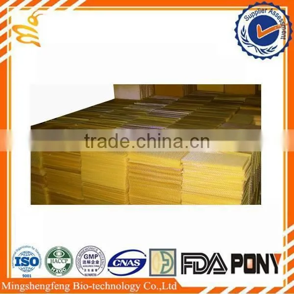 Bee wax foundation sheet/ bee comb foundation/ beeswax sheet price
