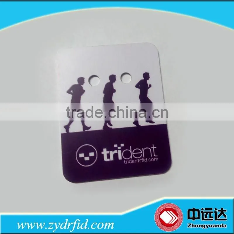 Custom printed hang tag clothing rfid paper card